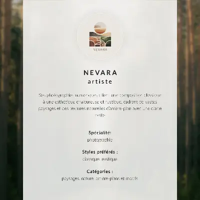 Poster Kunstdruck stiller Wald mit Morgensonne und bunten Blättern