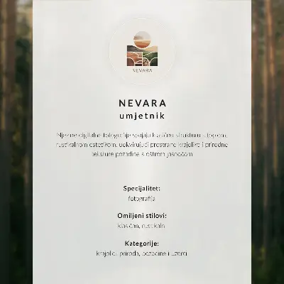 Poster Kunstdruck stiller Wald mit Morgensonne und bunten Blättern