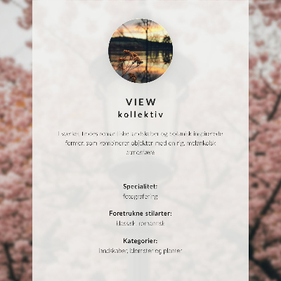Poster Orientalische Gebäude, Berge, See, Kirschen, Harmonie