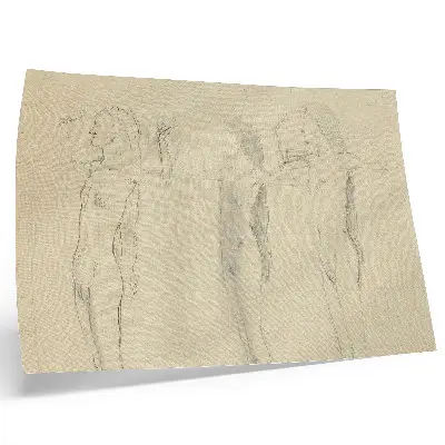 Studie für den Tag (Wahrheit) von Ferdinand Hodler als Poster