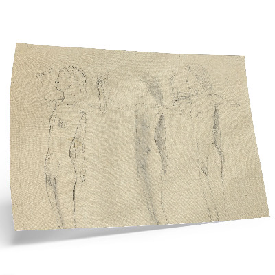Poster Studie für den Tag (Wahrheit) von Ferdinand Hodler