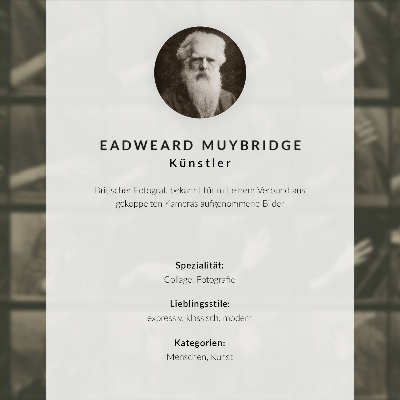 Kunstdruck poster Ein marschierender Stier. Fototyp nach Eadweard Muybridge, 1887