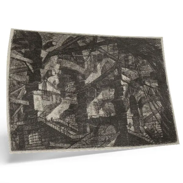 Kunstdruck Der gotische Bogen von Giovanni Battista Piranesi veröffentlicht 1800 bis 1809