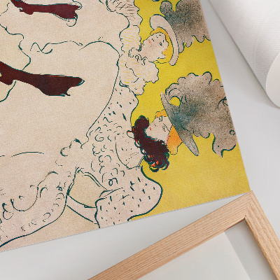 Poster Die Truppe von Mademoiselle Eglantine (1896), hochauflösender Druck von Henri de Toulouse-Lautrec