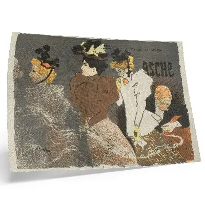 Kunstdruck Asche von Théophile-Alexandre Steinlen als hochwertiges Poster