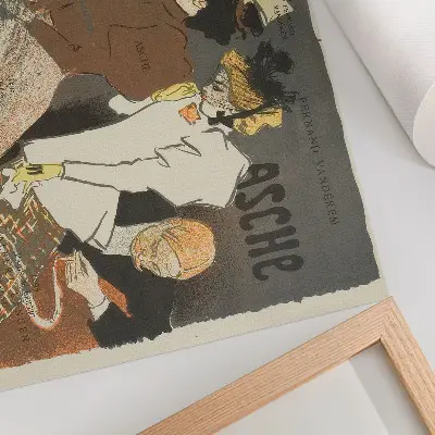 Kunstdruck Asche von Théophile-Alexandre Steinlen als hochwertiges Poster