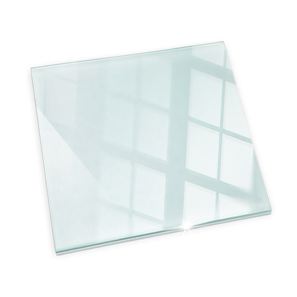 Kaminmatte transparent