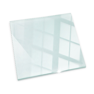 Kaminmatte transparent