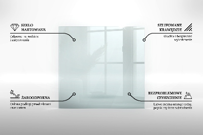 Kaminmatte transparent
