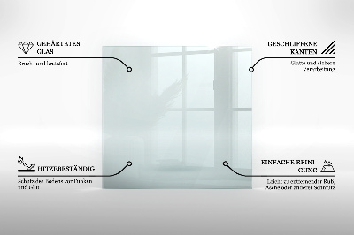 Kaminmatte transparent