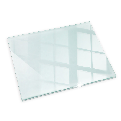 Kaminmatte transparent