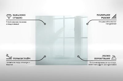 Kaminmatte transparent