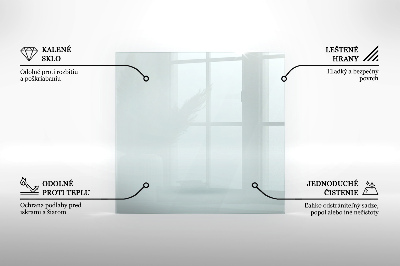 Kaminmatte transparent