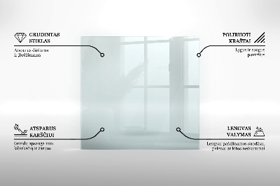 Kaminmatte transparent