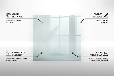 Kaminmatte transparent