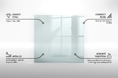 Kaminmatte transparent