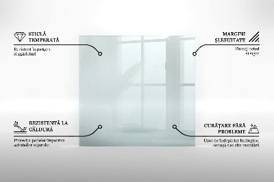 Kaminmatte transparent