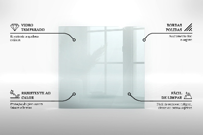 Kaminmatte transparent