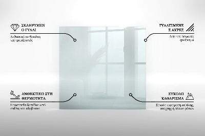 Kaminmatte transparent