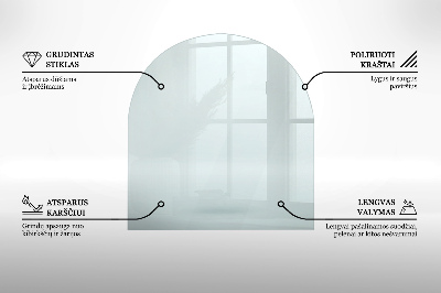 Glasplatte für Kamin transparent