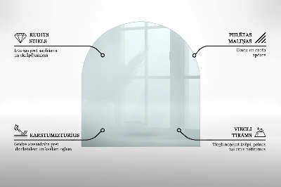 Glasplatte für Kamin transparent