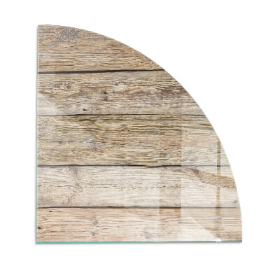 Glasplatte für Kaminöfen quartal Holzbrett im Layout