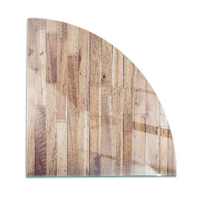 Glasplatte für Kaminöfen quartal Holzbrett im Layout