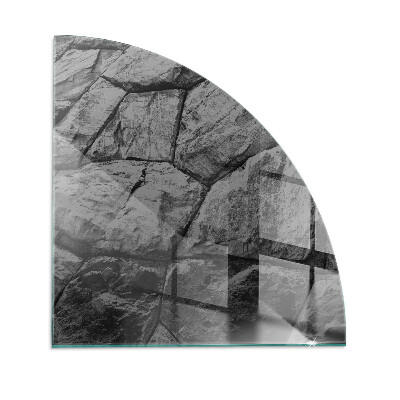 Glasplatte für Öfen quartal Natursteinmuster