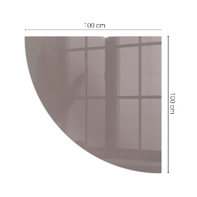 Glasplatte für Öfen quartal Farbe Beige