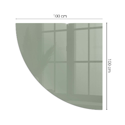Glasplatte für Öfen quartal Farbe graugrün