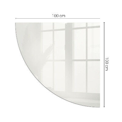 Glasplatte für Öfen quartal Farbe Elfenbein