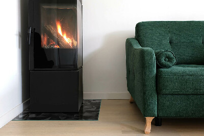 Glasplatte für Kamin rechteckig Dreidimensionale Geometrie