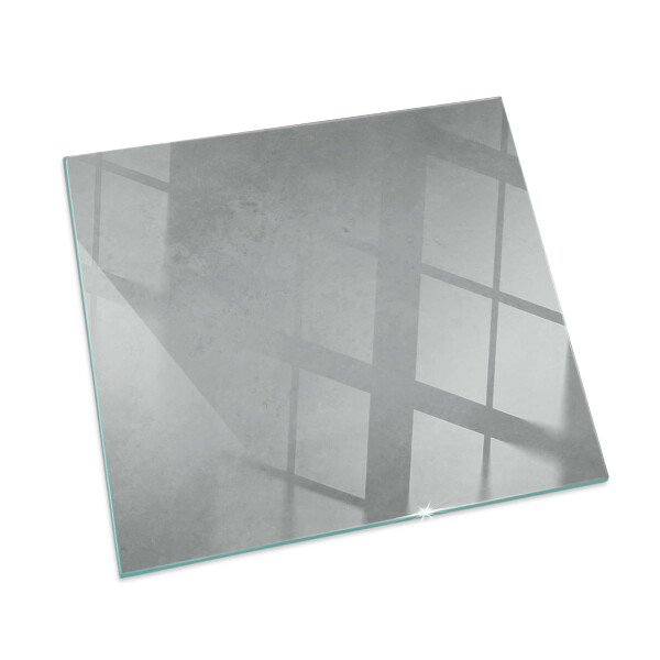 Glasplatte für Öfen rechteckig Betontextur mit Effekt
