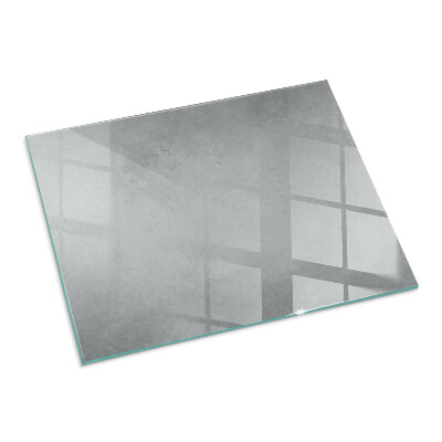 Glasplatte für Öfen rechteckig Betontextur mit Effekt