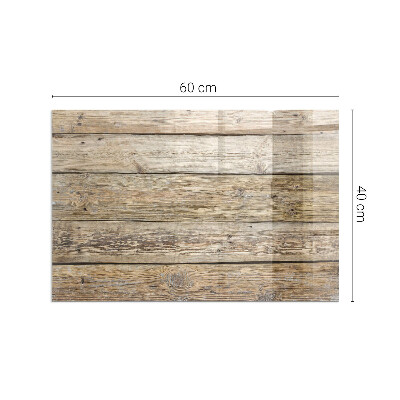 Glasplatte für Kamin rechteckig Holzbrett im Layout