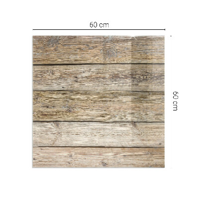Glasplatte für Kamin rechteckig Holzbrett im Layout