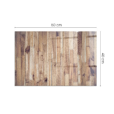 Glasplatte für Kamin rechteckig Holzbrett im Layout