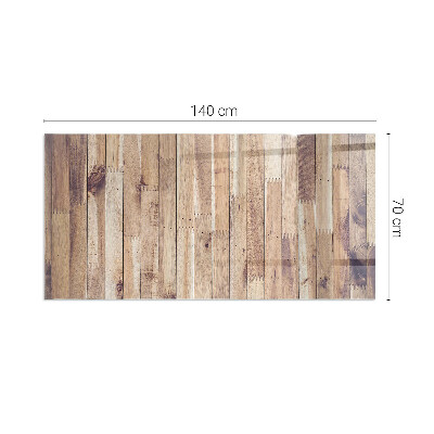 Glasplatte für Kamin rechteckig Holzbrett im Layout