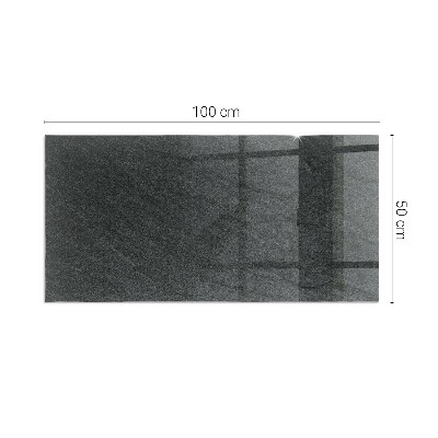 Glasplatte für Öfen rechteckig Steinoberflächenstruktur