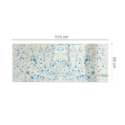 Glasplatte für Kamin rechteckig Abstraktes Texturmuster