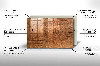 Grabkerzen Unterlage Holz-Textur