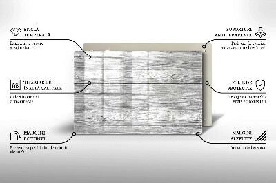 Unterlage für Kerzen Altes Holzbrett