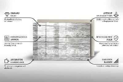 Unterlage für Kerzen Altes Holzbrett