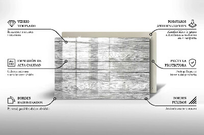 Unterlage für Kerzen Altes Holzbrett