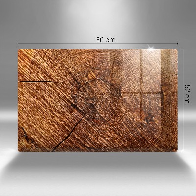 Unterlage für Kerzen Holz-Textur