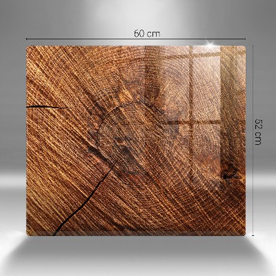 Unterlage für Kerzen Holz-Textur