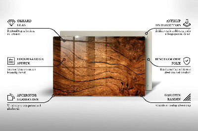 Grabkerzen Unterlage Holzplanken-Textur