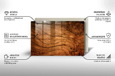 Grabkerzen Unterlage Holzplanken-Textur