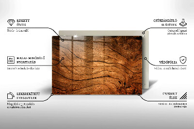 Grabkerzen Unterlage Holzplanken-Textur