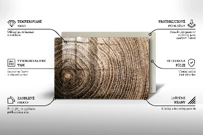 Grabkerzen Unterlage Holzmaserung